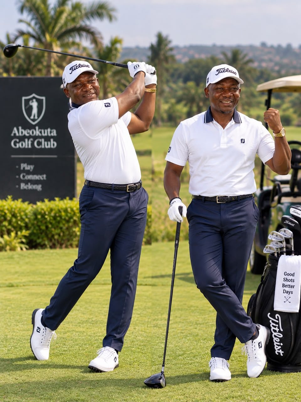 Photo by Tolulope Oyediran Olugbemi at Golf Round