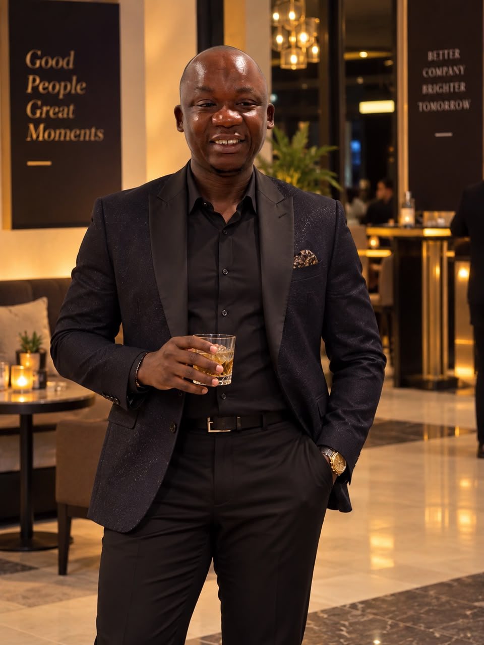 Photo by Tolulope Oyediran Olugbemi at Welcome Cocktail